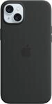 Apple iPhone 15 Plus Silikon Case mit MagSafe &ndash; Schwarz ​​​​​​​