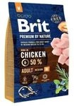 Brit Premium by Nature Adult M Trockenfutter f&uuml;r mittelgro&szlig;e Hunderassen,