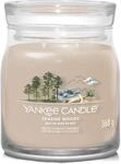 Yankee Candle Signature Duftkerze | Seaside Woods Medium Jar Candle with Double Wicks