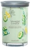 Yankee Candle Signature Duftkerze, Gurken-Minze, k&uuml;hler, gro&szlig;e Duftkerze mit