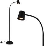 BRILONER &ndash; Stehlampe als Deko im Wohnzimmer und Leselampe, Schwenkbare Lampe,