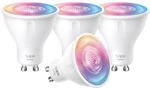 Tapo L630(4-Pack) smarte WLAN Gl&uuml;hbirne GU10, Energie sparen, 3,7 W Entspricht 50W,