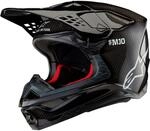 Alpinestars Motocross-Helm Supertech S-M10 Solid - Schwarz/Glossy/Carbon