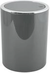 MSV &ndash; Kamaka Treteimer mit Schwingdeckel &ndash; 6 l Fassungsverm&ouml;gen &ndash; Ideal f&uuml;r