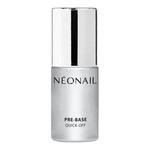 N&Eacute;ONAIL Pre-Base Quick Off Base Coat UV Nagellack 7,2 ml &ndash; Fast Dry Unterlack ohne