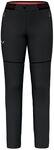 Salewa Pedroc 2 Durastretch 2-in-1-Hose Damen, Schwarz, XL