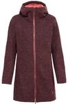 VAUDE Damen Mantel Tinshan Coat III, moderner Wollmix-Mantel mit weichem