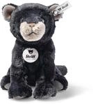 Steiff Kuscheltier Taky Baby Panther, S&uuml;&szlig;es Stofftier mit Kunststoffaugen, Kinder,