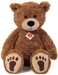 Teddy Hermann 91320 Teddy braun mit Tatzen 55 cm, Kuscheltier
