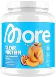 MORE Clear Protein, Peach Passionfruit Ice Tea, 600 g, Protein Drink mit Whey...