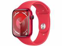 Apple Watch Series 9 GPS, 45 mm Aluminiumgehäuse (Product) RED, Sportarmband