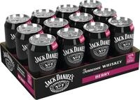 Jack Daniel's Jack & Berry - Tennessee Whiskey - Whiskey Noten treffen auf