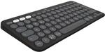 Logitech Pebble Keys 2 K380s, kabellose Multi-Device Bluetooth-Tastatur mit