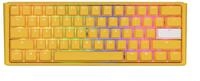 Ducky One 3 Yellow Mini Gaming Tastatur, RGB LED - MX-Speed-Silver (US)