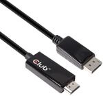 CLUB3D DisplayPort Anschlusskabel 2.00m CAC-1082 Silber [1x DisplayPort Stecker - 1x