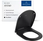 Villeroy & Boch Antao WC-Sitz - Toilettendeckel mit Absenkautomatik - Abnehmbarer,