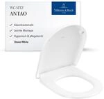 Villeroy & Boch Antao WC-Sitz - Toilettendeckel mit Absenkautomatik - Abnehmbarer,