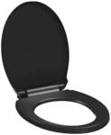 vidaXL Toilettensitz mit Absenkautomatik Quick-Release-Design Toilettendeckel WC Sitz