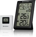 Bresser Wetterstation Funk mit Au&szlig;ensensor Meteo Temp W, innen und au&szlig;en