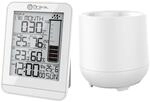 Miraval Design Funk-Wetterstation mit Regenmesser Datumsanzeige LCD-Display