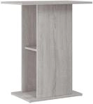 vidaXL Aquariumst&auml;nder Grau Sonoma 60,5x36x72,5 cm Holzwerkstoff