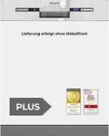 Exquisit PLUS Einbaugeschirrsp&uuml;ler | 13 Ma&szlig;gedecke, Energieklasse E, 47 dB(A) 