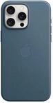 Apple iPhone 15 Pro Max Feingewebe Case mit MagSafe &ndash; Pazifikblau