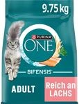 PURINA ONE Bifensis Trockenfutter mit Lachs f&uuml;r ausgewachsene Katzen 1er Pack (1 x
