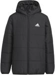 adidas Unisex Kinder Padded Jacket Kids, Black, 7-8 Years