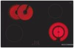 Bosch PKN811BA2E Serie 4 Kochfeld, elektrisch, 80 cm, Schwarz, Einbaubar ohne...