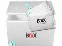 THERM BOX Styroporbox 61W mit 5X Kühlakku für Kühlbox 61,5L Innen: 53x33x34cm