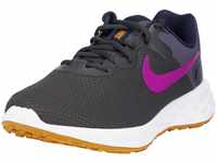 Nike Herren Revolution 6 Sneaker, Anthracite/Vivid Purple-Blackened Blue, 44 EU