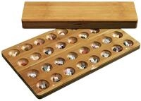 Philos 3256 - Hus, Steinchenspiel, Bambus, inklusive Spielsteine