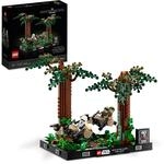 LEGO 75353 Star Wars Verfolgungsjagd auf Endor &ndash; Diorama Set, R&uuml;ckkehr der