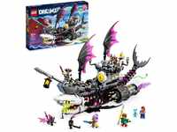 LEGO 71469 DREAMZzz Albtraum-Haischiff, Baue 2 Arten des Piraten-Boot-Spielzeuges,