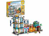 LEGO Creator 3-in-1 Hauptstraße zu Art-déco-Hochhaus oder Marktstraße