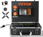 VEVOR Profi 7" 480p-Rohrkamera 30m Kanalkamera Endoskop 1000TVL Inspektionskamera