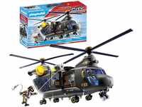 PLAYMOBIL City Action 71149 SWAT-Rettungshelikopter, detailreicher