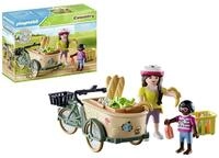 PLAYMOBIL Country 71306 Lastenfahrrad, Praktischer und umweltschonender Transport,