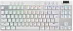 Logitech G PRO X TKL LIGHTSPEED kabellose Gaming-Tastatur, US QWERTY-Layout - Wei&szlig;