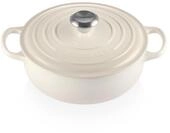Le Creuset Signature Gusseiserner Sauteuse Ofen, 3,5 qt, Meringue