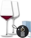 Zwiesel Glas Bordeaux Rotweingl&auml;ser Duo (2-er Set) | hand- und...