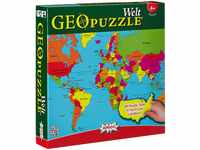 Amigo Spiel + Freizeit GEO 507 381 - GeoPuzzle – Welt, 36 Monate+