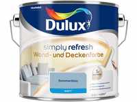 Dulux Simply Refresh Wand- und Deckenfarbe Sommerblau 2,5l