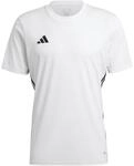 adidas Herren Tabela 23 Jersey Shirt, White/Black, L