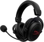 HyperX Cloud II Core Wireless Gaming-Headset, 2,4 GHz, 80 Stunden Akkulaufzeit,...
