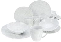 CreaTable, 25866, Serie Shabby Chic - Serie Home, 16-teiliges Geschirrset f&uuml;r 4
