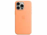 Apple iPhone 15 Pro Max Silikon Case mit MagSafe – Sorbet Orange