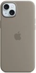 Apple iPhone 15 Plus Silikon Case mit MagSafe &ndash; Tonbraun ​​​​​​​