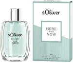 s.Oliver&reg; HERE AND NOW Man | Eau de Toilette - w&uuml;rzig - warm - maskulin - f&uuml;r das